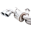 AWE Tuning 2020 Chevrolet Corvette (C8) Touring Edition Exhaust - Quad Chrome Silver Tips