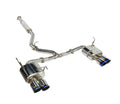 REMARK 22+ Subaru WRX VB Stainless Steel Quad Tip Catback Exhaust - Resonated