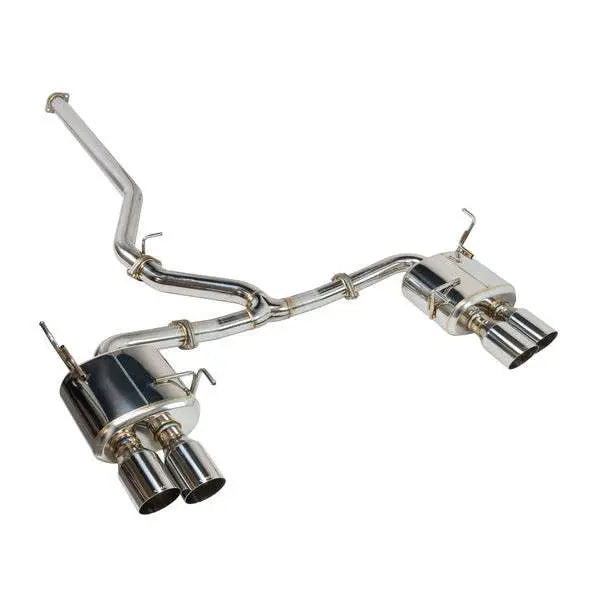 REMARK 22+ Subaru WRX VB Stainless Steel Quad Tip Catback Exhaust - Resonated