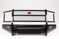 1517 F150 BLACK STEEL FULL GRILL GUARD W/ TOW HOOKS