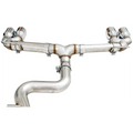 AWE Tuning MK7.5 Golf R Track Edition Exhaust w/Chrome Silver Tips 102mm