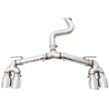 AWE Tuning MK7.5 Golf R Track Edition Exhaust w/Chrome Silver Tips 102mm