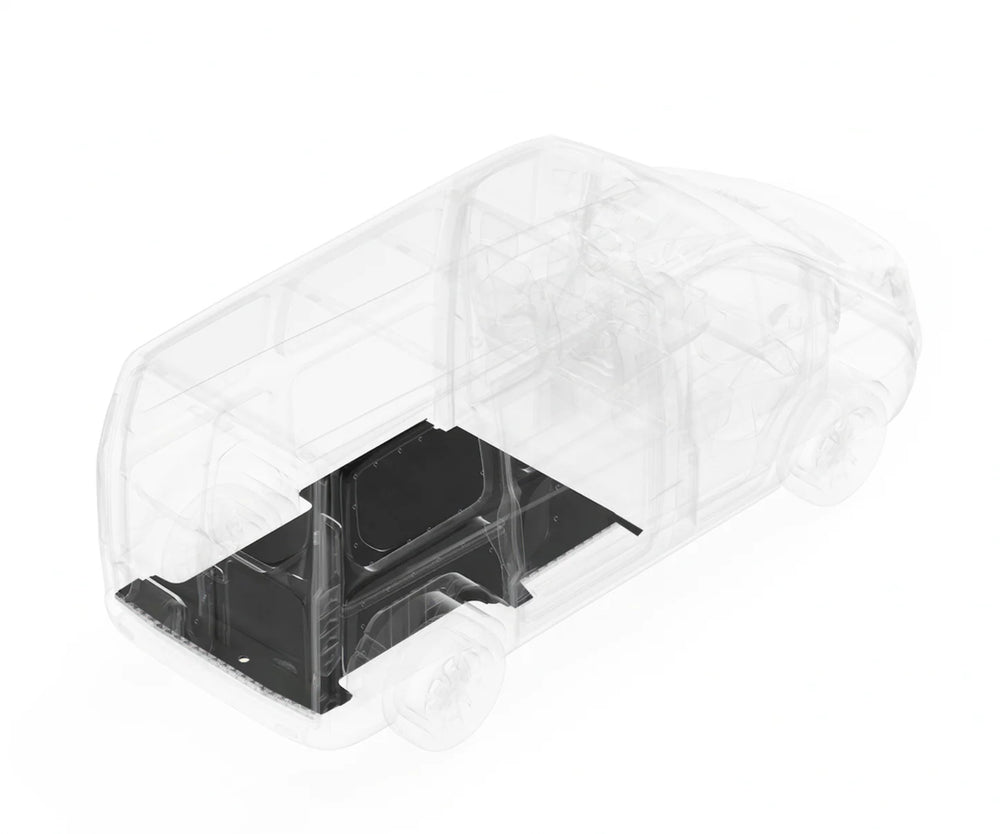 FORD TRANSIT 130 TEMP SHIELD THERMAL INSULATION FULL KIT GREY MID ROOF