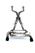 Invidia 2022+ Nissan Z 70mm Gemini Cat Back Exhaust - Rolled SS Tips