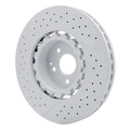 R1 11-22 Mercedes-Benz E63 AMG Front Drilled & Slotted Geo-Carbon Series Rotor