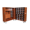 JOBOX ROLLING CLAM SHELL W/DIVIDERS