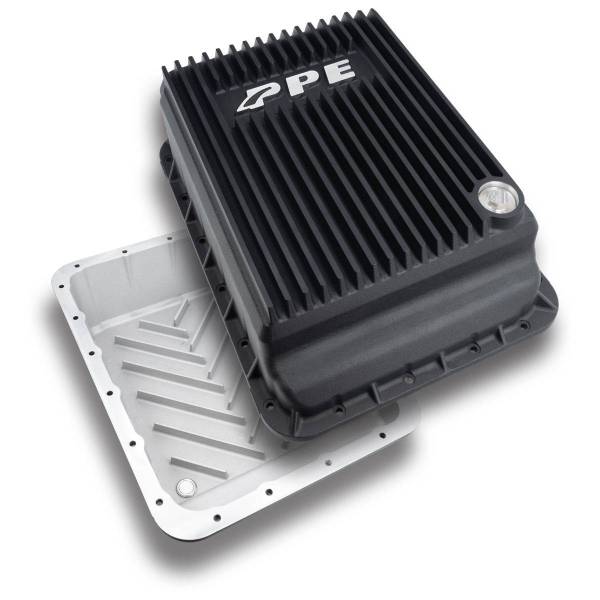 Heavy-Duty Cast Aluminum Deep Transmission Pan - Aisin AS69RC - Black