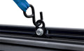0413 SILVERADO/SIERRA 1500 5FT 8IN BOXALUMINUM UTILITY RAILS MATTE BLACK