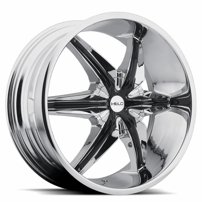 HE866 22X9.5 5X112 CHR W/ ACCENTS 35MM