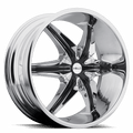 HE866 22X9.5 5X112 CHR W/ ACCENTS 35MM