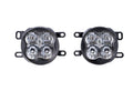 SS3 PRO ABL YELLOW SAE FOG ANGLED NO BRACKETS (PAIR)