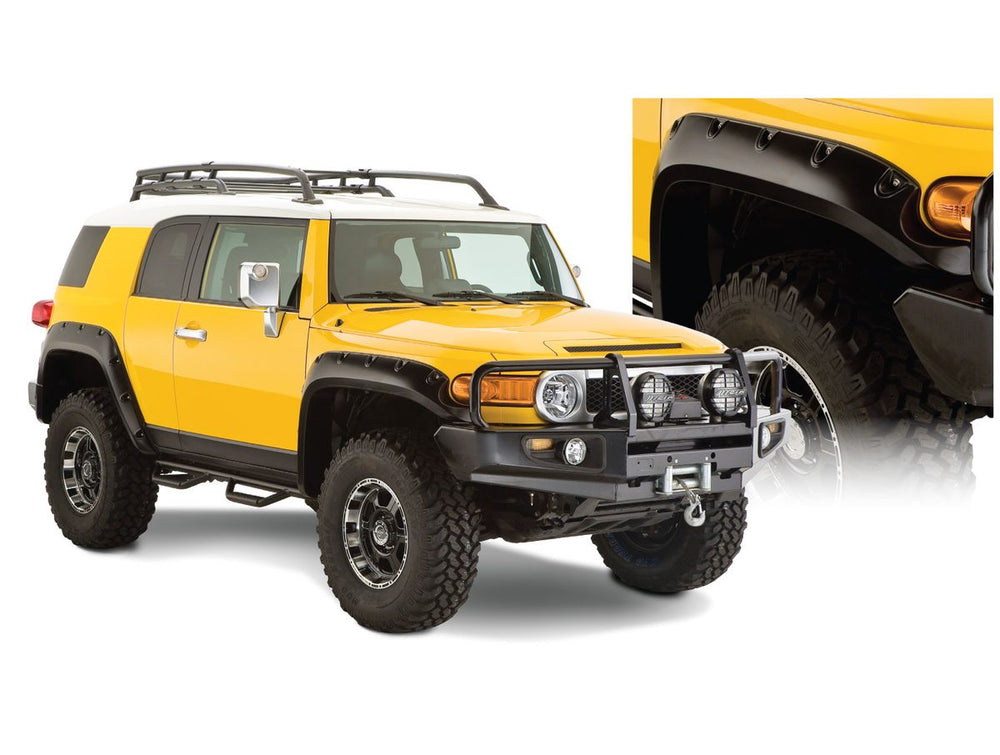 Bushwacker black fender flares