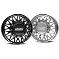 9418 RAM 3500 THE MESHFORGED SUPER SINGLE WHEEL KIT 22X10 8X165 POLISHED
