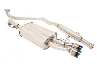 Megan Racing blue cat-back exhaust