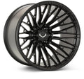 Vossen VFX-04 24x14 - 6x139.7 - ET15 - Deep - 78.1 - Satin Black Wheel