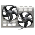 DUAL 11IN HIGH CFM ELEC. FAN & SHROUD ASSY.