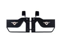 0718 WRANGLER JK/JKU MISSION DOORS FRONT PAIR BLACK