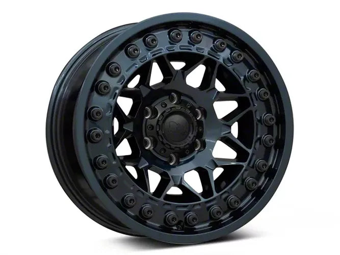 BR008 17X9 6X135 MN-BLUE -12MM
