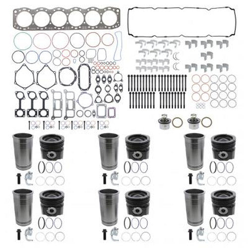 PISTON KIT W/CROWN & SKIRT