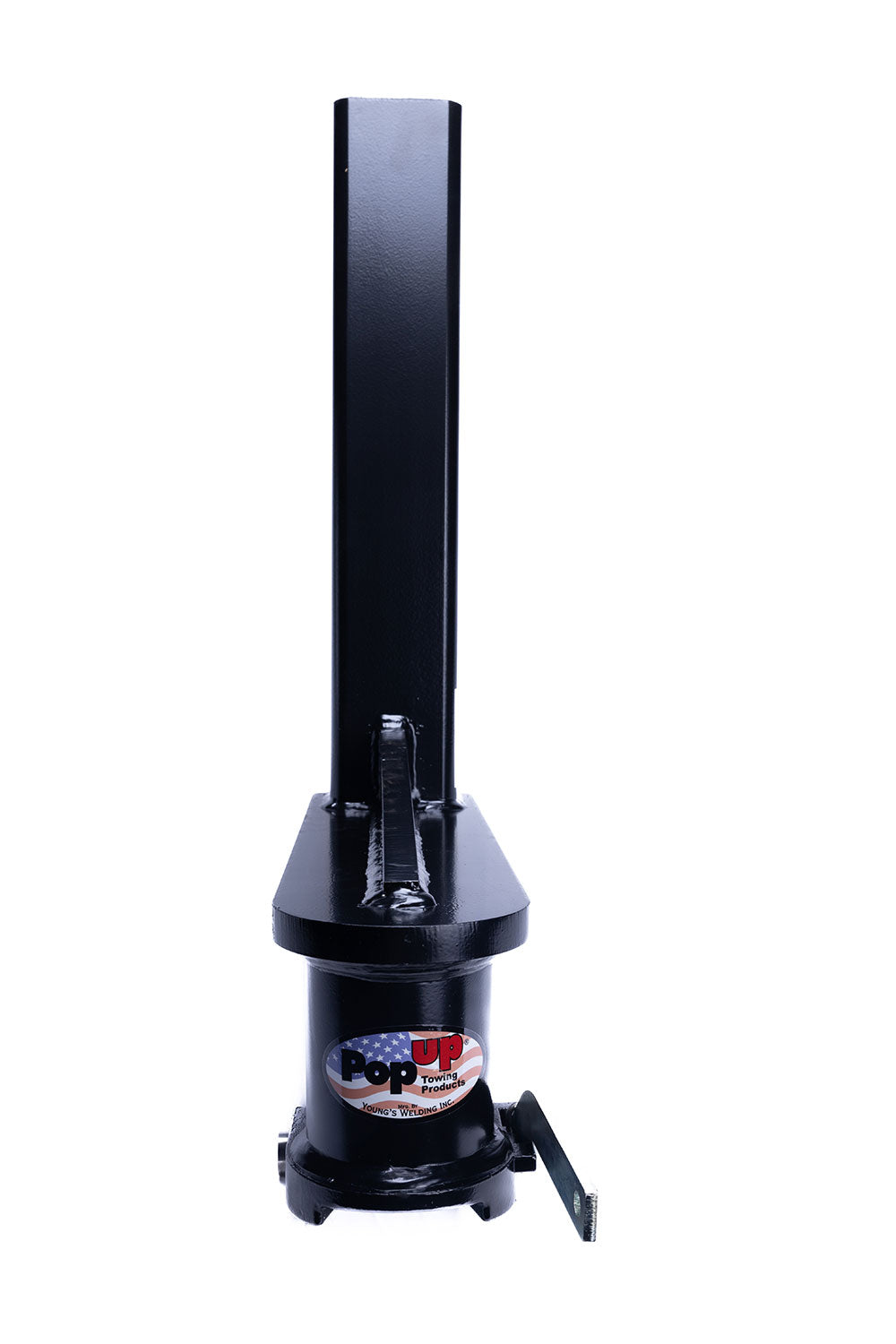 16IN SHORT BED EXTENDED COUPLER FOR 4IN SQUARE TUBE TRAILERS