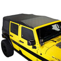 Overland Vehicle Systems Replacement Soft Top - Black Diamond - JK 4 Door