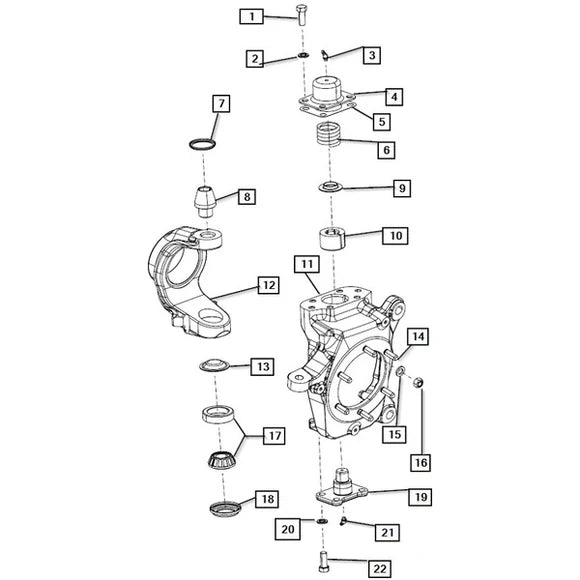 STEERING KNUCKLE KIT