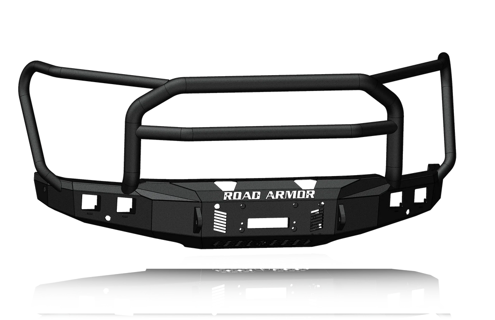 24C F150 STEALTH FRONT NON WINCH BUMPER LONESTAR GUARD TEXTURE BLACK