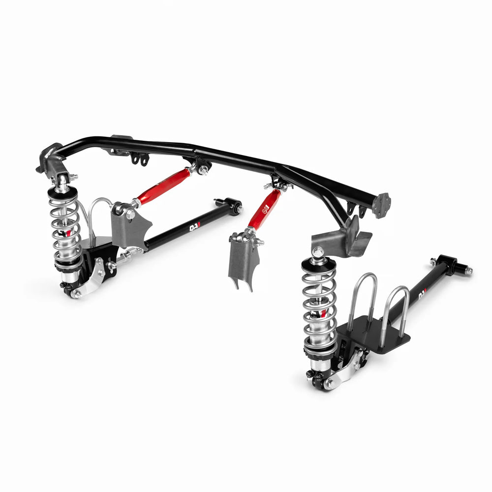 QA1 67-69 GM F-Body Double Adjustable Rear Four Link Kit w/ OE Width 9in Housing