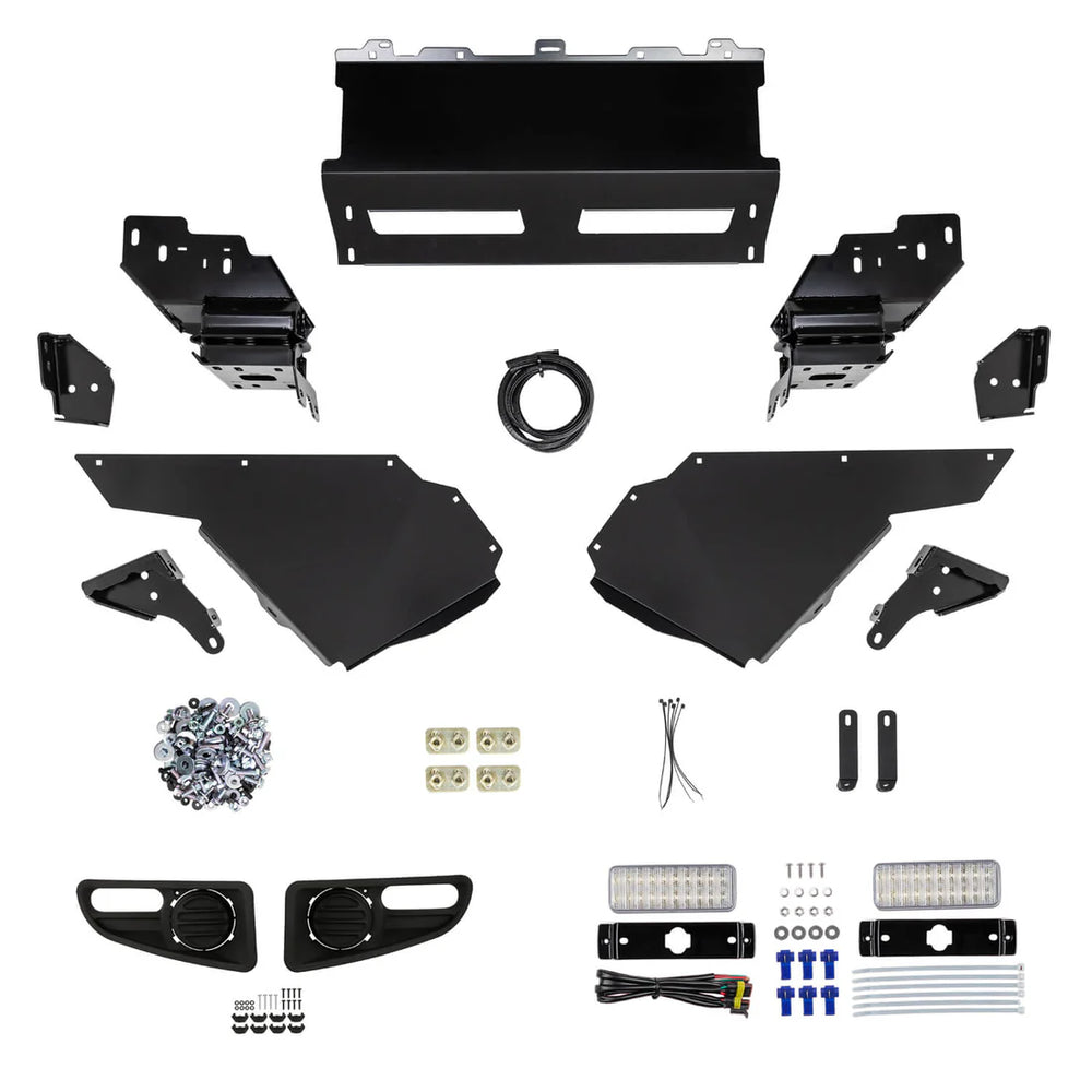 20C HILUX COMMERCIAL COMBINATION BUMPER PROVIDES FRONTAL PROTECTION COMPARABLE TO DELUXE BUMPERS