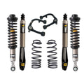 24C TACOMA MT64 KIT W/UPPER CONTROL ARM FRONT 3 IN/0 LB REAR 2 IN/440 LB GREY SUSPENSION LIFT KIT