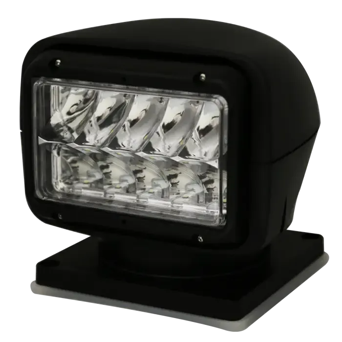 WIRELESS SPOTLIGHT PERM BLCK 12-24V