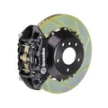 Brembo 08-09 CLK63 AMG Black Series Rr GTR BBK 4Pist Billet 345x28 2pc Rotor Slotted Type1 - Nickel