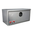 24IN X 24IN X 48INL HD UNDER BODY .100 THICK DIAMOND DROP DOWN DOOR BLACK