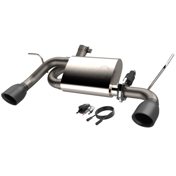 20072018 JEEP WRANGLER JK QTP SCREAMER AXLE BACK BLACK TIPS