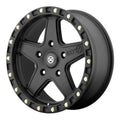 ~(41 lbs. 20X20X12)~ STRYKR 17x9 5x120.00 GLOSS BLACK MILLED (35 mm)