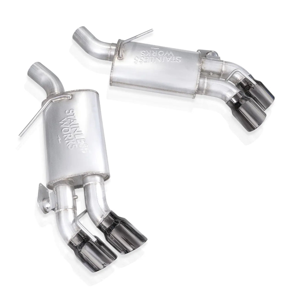 Stainless Works black axle-back exhaust
