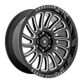 AC004 22X10 6X135 G-BLK MILLED RIGH