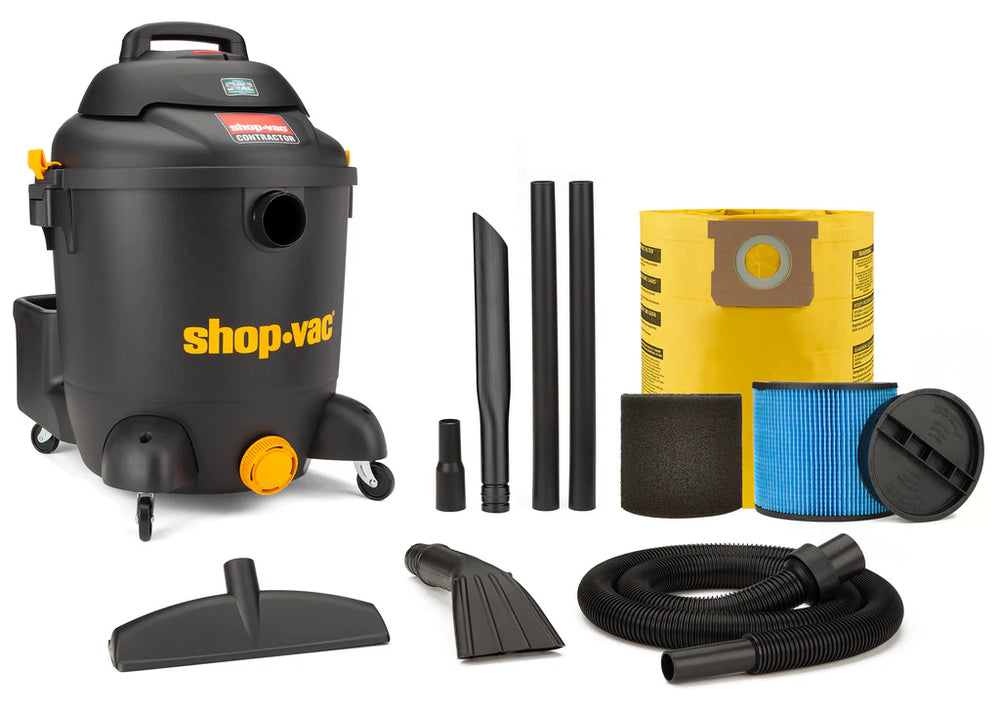 12 GALLON/5.5 PHP SVX2 MOTOR WITH DELUXE 1.5IN TOOLS
