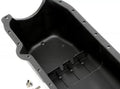 8600 CHEVY 305350 SB FINNED ALUMINUM OIL PAN 4QT BLACK