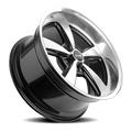 RIDLER 652 652 GLOSS BLACK WITH DIAMOND CUT FACE LIP 20X10 5-139.7 0MM 108.1MM