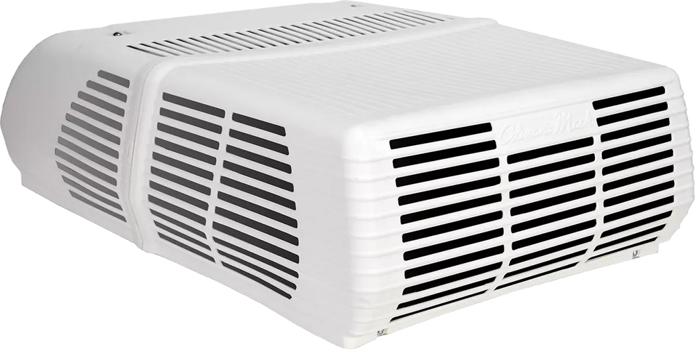 REPLACEMENT SHROUD LOW PROFILE MACH 10 A/C OR HEAT PUMP ARCTIC WHITE
