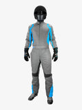 Suit Precision II 2X- Small Black/Blue
