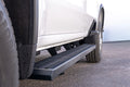 19C SILVERADO/SIERRA 1500/2500/3500 CREW CAB ALUMINUM HD RUNNING BOARDS BLACK TEXT