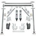 Rear 4-Link Triangulated Double Adjustable Shocks