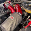 Wehrli 03-07 Ford 6.0L Powerstroke 4in Intake Kit - Gloss Black