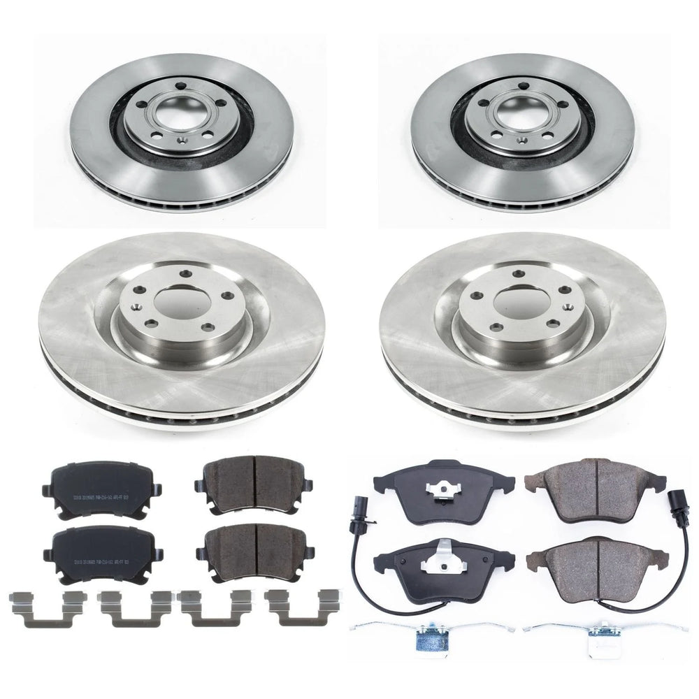 Power Stop 04-09 Audi S4 Front & Rear Autospecialty Brake Kit