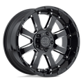 BRSRA 18X9 6X135 G-BLK-MILL 12MM
