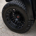 Vossen LCX-03 24x12 - 8x170 - ET44 - Ultra Deep - 125.1 - Gloss Black Wheel