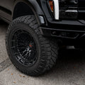 Vossen LCX-03 24x12 - 8x170 - ET44 - Ultra Deep - 125.1 - Gloss Black Wheel