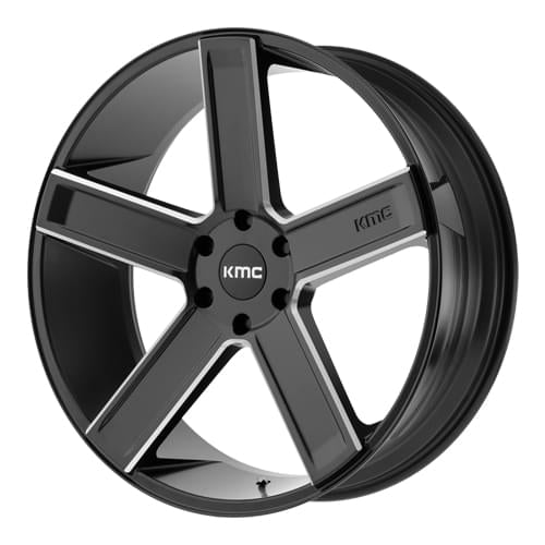 Wheel Pros KM702 20X8.5 6X120 S-BLK MILL 35MM KM70228577935